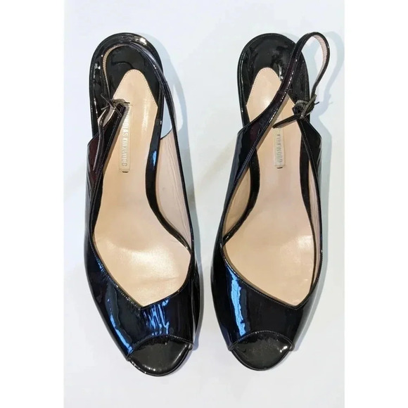 Nicholas Kirkwood Peep Toe Slingback Heel - Picture 3 of 12